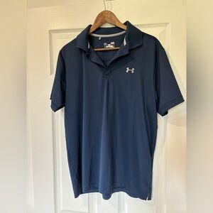 Men’s Under Armour Navy Golf Polo